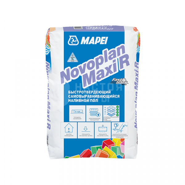 Выравнивающий состав Mapei Novoplan Maxi R 23 кг 1494923