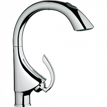 Смеситель для мойки Grohe K4 хром 33782000