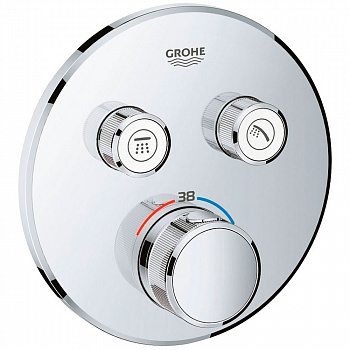 Внешняя часть термостата Grohe Grohtherm SmartControl хром 29119000