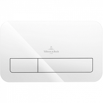 Кнопка смыва Villeroy & Boch ViConnect М200 glass glossy white 922400RE