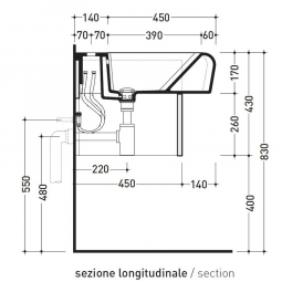 flaminia-una-una90l-lavabo-90cm