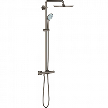 Душевая система с термостатом Grohe Euphoria System 310 тёмный графит матовый 26075AL0