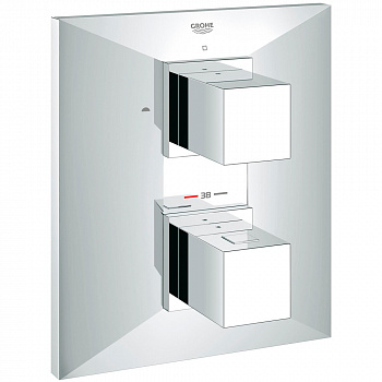 Внешняя часть термостата для ванны Grohe Allure Brilliant хром 19792000