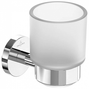 Держатель со стаканом Villeroy & Boch Elements Tender хром TVA15101800061