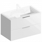 Тумба под раковину Kerama Marazzi Piano белый PI.85\WHT 85 см.