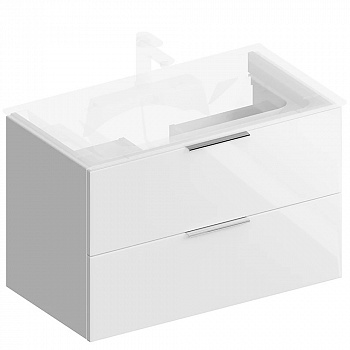 Тумба под раковину Kerama Marazzi Piano белый PI.85\WHT 85 см.