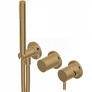 Смеситель на 2 положения Ritmonio Diametro 35S Brushed Bronze PR52GG201BRX