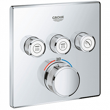 Внешняя часть термостата Grohe Grohtherm SmartControl хром 29126000