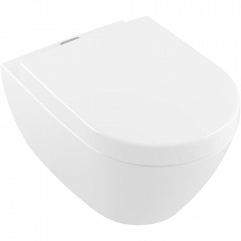 Унитаз подвесной Villeroy & Boch Subway 2.0 ярко-белый 5614A1R1
