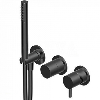 Смеситель на 2 положения Ritmonio Diametro 35S Black PR52GG201C04