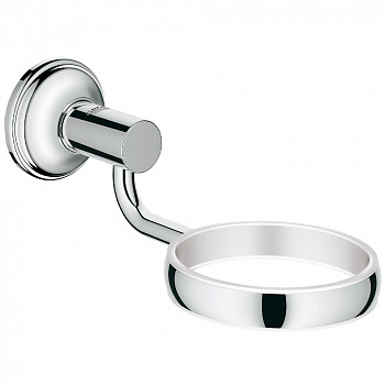 Дежатель для стакана и мыльницы Grohe Essentials Authentic хром 40652001