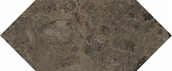 Керамическая плитка Kerama Marazzi Бикуш коричневый 35014 14x34