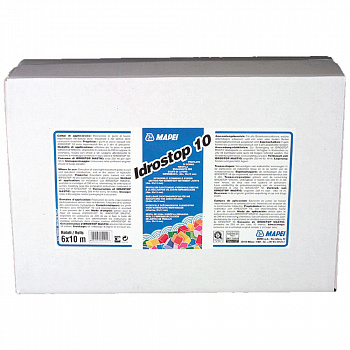 Профиль для герметизации соединений Mapei Idrostop 20X10 мм.