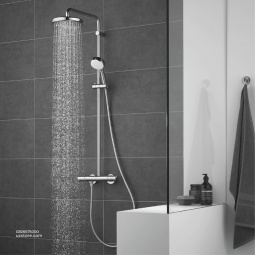 GROHE NTempCosmopolitan 250 shw syst. +div 9,5 26675000