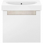 Тумба под раковину Kerama Marazzi Buongiorno plus белый + дуб кантри BGP.60.1+1WHT 60 см.