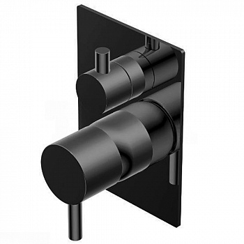 Внешняя часть смесителя Ritmonio Diametro 35S Black PR52GC111C04