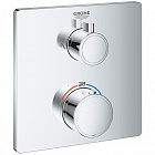 Внешняя часть термостата Grohe Grohtherm хром 24079000