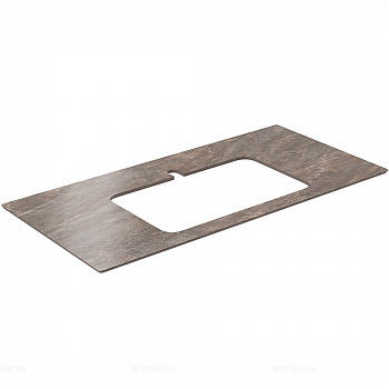 Столешница Kerama Marazzi Парнас пепельный PL2.SG570002R/100 48x100