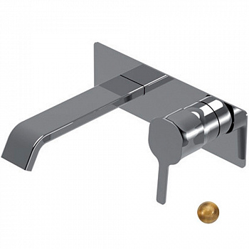Смеситель для раковины Ritmonio Taormina brushed gold PR35AZ102GOX