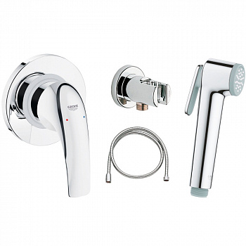 Комплект для гигиенического душа Grohe BauCurve хром 123072