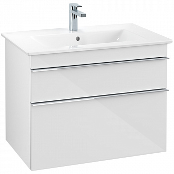 Тумба под раковину Villeroy & Boch Venticello glossy white A92501DH 80 см.
