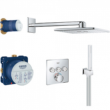 Душевой набор Grohe Rainshower Grohtherm SmartControl хром 34706000