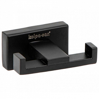 Крючок двойной Kolpa San Minos MI01 black 488730
