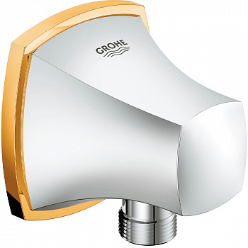 Подключение для душевого шланга Grohe Grandera хром-золото 27970IG0