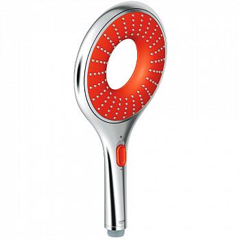 Ручной душ Grohe Rainshower Icon хром-красный 27443000