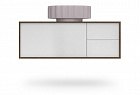 Тумба под раковину Kerama Marazzi Atollo белый матовый AT.110\WHT.M 110 см.