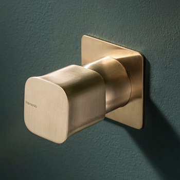 Ручка переключения Ritmonio Taormina brushed gold PR35MC001GOX