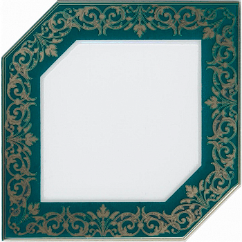 Декор Kerama Marazzi Клемансо зеленый HGD/E250/18000 15x15