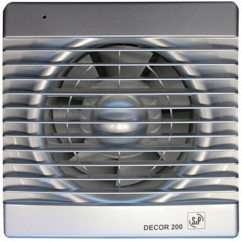 Бытовой вентилятор Soler&Palau Decor 200 C silver 03-0103-019