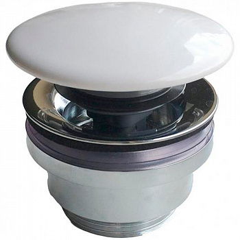 Донный клапан Kerama Marazzi Plaza белый DRR.1/WHT