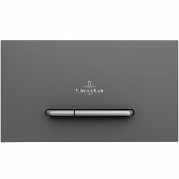 Кнопка смыва Villeroy & Boch ViConnect Е300 anthracite matt 922169D8