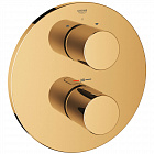 Внешняя часть термостата Grohe Grohtherm 3000 Cosmopolitan холодный рассвет глянец 19468GL0