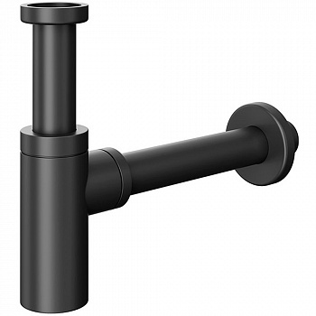 Сифон Alcaplast black A400BLACK