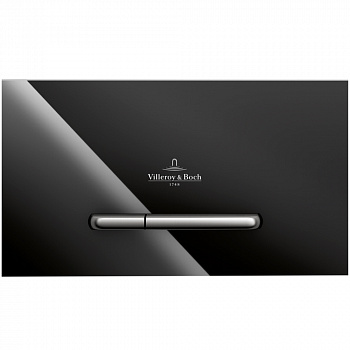 Кнопка смыва Villeroy & Boch ViConnect М300 glass glossy black 922160RB