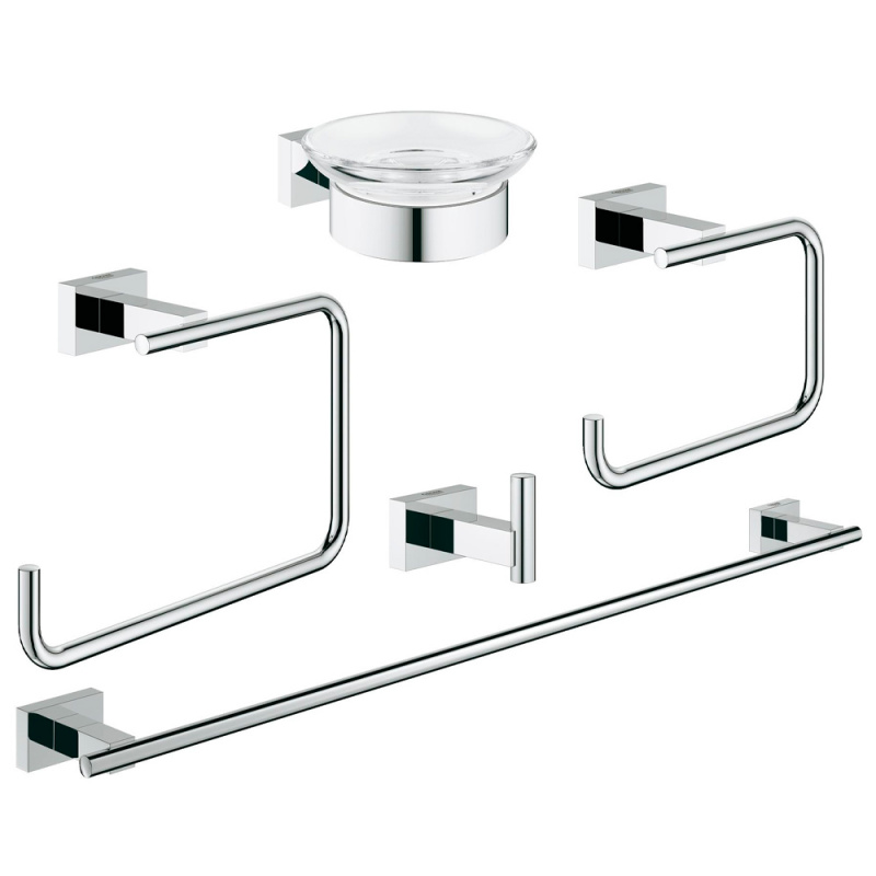 Набор аксессуаров Grohe Essentials Cube 40758001