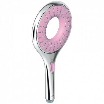 Ручной душ Grohe Rainshower Icon хром-розовый 27447000