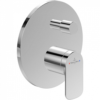 Внешняя часть смесителя для душа Villeroy & Boch O.Novo хром TVS10435300061
