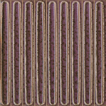 Декор Kerama Marazzi Далия фиолетовый KMD2SOB005BN 20x20
