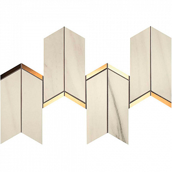 Мозаика Atlas Concorde Marvel Dream Chevron Bianco Fantastico 9MCN 17x41.4