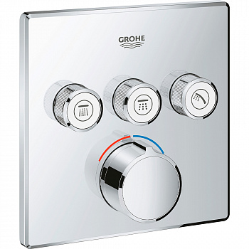Внешняя часть термостата Grohe Grohtherm SmartControl хром 29149000