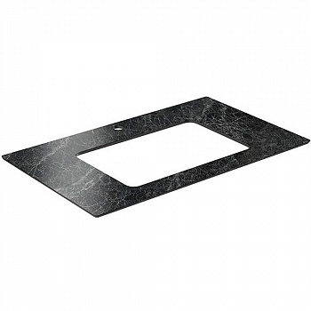 Столешница Kerama Marazzi Риальто темный серый PL3.VT93\80 48x80