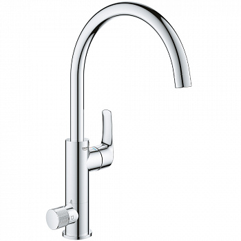 Смеситель для кухни с функцией фильтрации Grohe Blue Pure Eurosmart хром 31722000