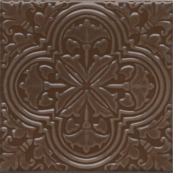 Декор Kerama Marazzi Фес коричневый KMD3STA005BN 15x15