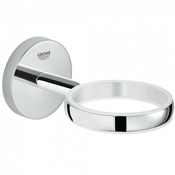 Дежатель для стакана и мыльницы Grohe BauCosmopolitan хром 40585001