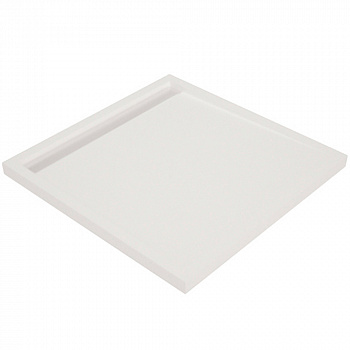 Душевой поддон Krion Ras Basic Bl. белый S216500004 90x90