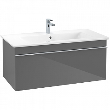 Тумба под раковину Villeroy & Boch Venticello glossy grey A93501RA 95.3 см.